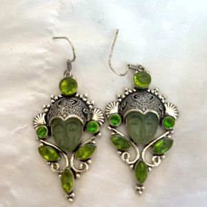 Balinese goddess earrings